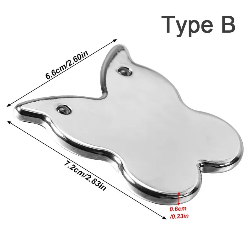 1Pcs Guasha Massage Tool,Grade Stainless Steel Scraping Tool for Soft Tissue Scraping,Upgrade Massage Tool,Used for Back,Legs