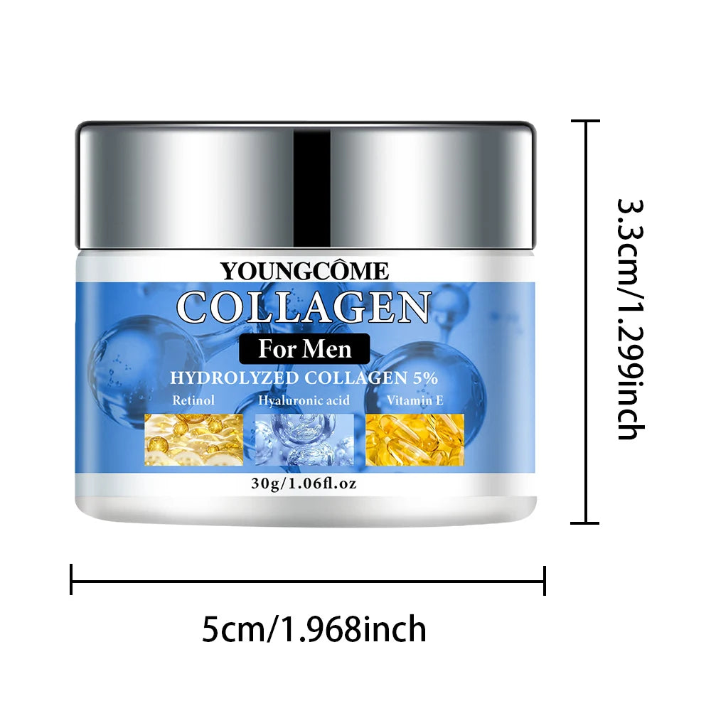 A collagen firming and moisturizing cream with retinol, vitamin E and hyaluronic acid that refreshes and moisturizes the skin