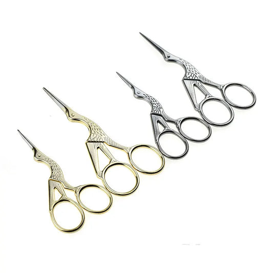 Eyebrow Scissors Stainless Steel Nail Tool Sharp Tip Multifunctional Nose Facial Hair Trimmer Makeup Beauty Tools