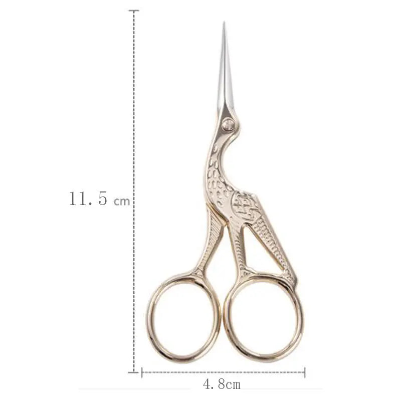 Eyebrow Scissors Stainless Steel Nail Tool Sharp Tip Multifunctional Nose Facial Hair Trimmer Makeup Beauty Tools